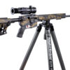 Predator Thermal Optics Mission LRF line of Thermal Imaging Scopes is a world-class thermal imaging riflescope that incorporates a compact, sleek, lightweight, aluminum design with a 1200-yard built-in laser rangefinder. Its exceptionally powerful 384×288 SUPERSENSITIVE resolution is capable of heat detection distances up to 2,750 yards and displays them on a sharp 1024×768 OLED display while offering the latest IMAGE BOOST patented technology. With up to 8 hours of battery life on a set of 18650 batteries, the Mission LRF Thermal Riflescope ensures hours of continuous use with the ability to quickly swap batteries at a cost-effective price. A highly precise, ambidextrous top-located focus ring allows for quick, precise focus adjustment ensuring the highest picture quality display. Picture/picture mode, ballistics calculator, and the 1200-yard laser range finder all complement with added confidence on long-distance shots. Technologically advanced, the Predator Thermal Optics Mission LRF features built-in photo and video recording with sound as well as Wi-Fi connectivity to upload data to the Predator Thermal Optics APP. Additionally, the Predator Thermal Optics Mission LRF can withstand greater than 12-gauge calibers and offers an industry-leading 10,000 Joules of recoil resistance protection. The Mission LRF boasts an IP66 waterproof rating for use in the most severe of weather conditions. When you need a powerful thermal riflescope with a classic design and built-in laser rangefinder, few scopes can match the exceptionalism of the Mission LRF. Featuring 8 reticle shapes in 5 color modes, Picture-in-picture mode, built-in LASER for game recovery, and 10 unique shooting profiles.