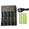 Predator Thermal Optics 4-Port Charger and 2 Batteries