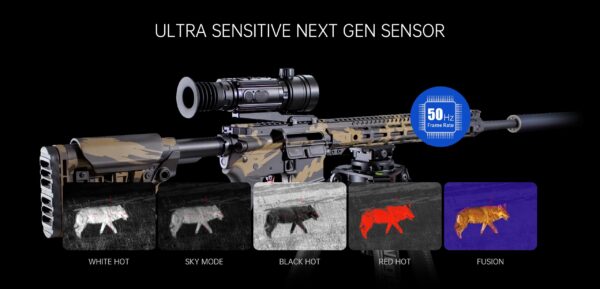 Predator Thermal Optics Mission LRF 35-640 Laser Rangefinder Thermal Riflescope - Image 16