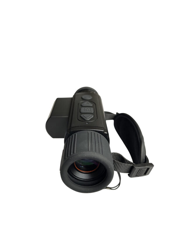 Predator Thermal Optics Matrix 35 – 640 LRF Thermal Monocular (1.7x – 13.6x Magnification and 2500 Yards of Detection!) 1200-Yard Built-in Laser Range Finder (LRF)! Michigan residents please call and we will pay your sales tax! (No tax charged for other states if placing an order on the website.) (855) 766-4364 The Predator Thermal Optics Matrix line of Thermal Imaging Monoculars sets a new standard for world-class thermal imaging devices. Engineered with a compact, sleek, and lightweight aluminum design, the Matrix is not only aesthetically pleasing but also built to endure the challenges of the most demanding environments. Its robust features ensure years of reliable use under harsh conditions, making it a reliable companion for professionals in various fields. Featuring an exceptional 640 x 512 SUPERSENSITIVE resolution, the Matrix excels in powerful heat detection, reaching distances of up to 2500 yards. The vivid results are showcased on a sharp 1024×768 OLED display, further enhanced by the latest patented IMAGE BOOST technology, delivering unparalleled clarity and detail. Empowering your shooting experience, the integrated 1200-yard laser range finder is a game-changer, instilling unwavering confidence for those precise and challenging long-distance shots. This advanced feature ensures you have the accurate distance information needed to take your shots to the next level. With a remarkable battery life of up to 8 hours on a set of 18650 batteries, the Matrix 35 guarantees extended usage, and its ability to quickly swap batteries at a cost-effective price ensures continuous operation. The monocular also boasts a highly precise, ambidextrous focus ring, allowing for quick and accurate adjustments to ensure the highest picture quality display. Loaded with cutting-edge technology, the Predator Thermal Optics Matrix includes built-in photo and video recording with sound. Its Wi-Fi connectivity facilitates seamless data uploading to the Predator Thermal Optics APP, adding a layer of convenience and versatility to its functionality. The Matrix is further equipped with an IP66 waterproof rating, ensuring reliable performance even in the most adverse weather conditions, making it a reliable tool for professionals in various fields. In the realm of thermal monoculars, the Matrix stands out among the competition with its exceptional features. Boasting 5x color pallet modes, Picture-in-Picture mode, contrast / brightness adjustments, Image Boost Technology, 5x OLED brightness adjustments, 5x Target brightness adjustments, 5x contrast ratio adjustments, and 5x Image Detail Boost adjustments, it offers unparalleled versatility and sets a new benchmark in thermal imaging technology. Enjoy the confidence of an industry-leading 5-year warranty, providing exceptional coverage for your product. For added convenience and quality service, rest easy knowing that warranty claims and servicing are handled by Predator Thermal Optics in the USA, ensuring reliability and support you can count on. Matrix 35 – 640 Laser Range Finder (LRF) Thermal Monocular Features: 640 x 512 PATENTED Super Sensitive Resolution 1024×768 AMOLED Display 2500 yards of heat detection 1200-yard built-in laser range finder 1.7x – 13.6x magnification 35mm objective lens Frame rate: 50 Hz Built-in photo and video recording with sound Wi-Fi connectivity and supported by Predator Thermal Optics App IP66 waterproof rating 5 x color pallets including White Hot, Black Hot, Red Hot, Fusion, and Sky mode Picture-in-Picture mode 5 x Image Boost Technology adjustments 5x OLED brightness adjustments 5x target brightness adjustments 5x contrast ratio adjustments Built in RED LASER for game recovery Industry-leading 5-year warranty. Warrantied and serviced by Predator Thermal Optics.