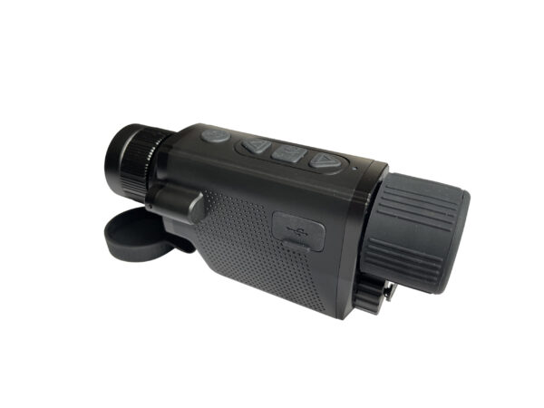 Predator Thermal Optics Matrix 35 – 640 Thermal Monocular (1.7x – 13.6x Magnification and 2500 Yards of Detection!) Michigan residents please call and we will pay your sales tax! (No tax charged for other states if placing an order on the website.) (855) 766-4364 The Predator Thermal Optics Matrix line of Thermal Imaging Monoculars sets a new standard for world-class thermal imaging devices. Engineered with a compact, sleek, and lightweight aluminum design, the Matrix is not only aesthetically pleasing but also built to endure the challenges of the most demanding environments. Its robust features ensure years of reliable use under harsh conditions, making it a reliable companion for professionals in various fields. Featuring an exceptional 640 x 512 SUPERSENSITIVE resolution, the Matrix excels in powerful heat detection, reaching distances of up to 2500 yards. The vivid results are showcased on a sharp 1024×768 OLED display, further enhanced by the latest patented IMAGE BOOST technology, delivering unparalleled clarity and detail. With a remarkable battery life of up to 8 hours on a set of 18650 batteries, the Matrix 35 guarantees extended usage, and its ability to quickly swap batteries at a cost-effective price ensures continuous operation. The monocular also boasts a highly precise, ambidextrous focus ring, allowing for quick and accurate adjustments to ensure the highest picture quality display. Loaded with cutting-edge technology, the Predator Thermal Optics Matrix includes built-in photo and video recording with sound. Its Wi-Fi connectivity facilitates seamless data uploading to the Predator Thermal Optics APP, adding a layer of convenience and versatility to its functionality. The Matrix is further equipped with an IP66 waterproof rating, ensuring reliable performance even in the most adverse weather conditions, making it a reliable tool for professionals in various fields. In the realm of thermal monoculars, the Matrix stands out among the competition with its exceptional features. Boasting 5x color pallet modes, Picture-in-Picture mode, contrast / brightness adjustments, Image Boost Technology, 5x OLED brightness adjustments, 5x Target brightness adjustments, 5x contrast ratio adjustments, and 5x Image Detail Boost adjustments, it offers unparalleled versatility and sets a new benchmark in thermal imaging technology. Enjoy the confidence of an industry-leading 5-year warranty, providing exceptional coverage for your product. For added convenience and quality service, rest easy knowing that warranty claims and servicing are handled by Predator Thermal Optics in the USA, ensuring reliability and support you can count on. Matrix 35 – 640 Thermal Monocular Features: 640 x 512 PATENTED Super Sensitive Resolution 1024×768 AMOLED Display 2500 yards of heat detection 1.7x – 13.6x magnification 35mm objective lens Frame rate: 50 Hz Built-in photo and video recording with sound Wi-Fi connectivity and supported by Predator Thermal Optics App IP66 waterproof rating 5 x color pallets including White Hot, Black Hot, Red Hot, Fusion, and Sky mode Picture-in-Picture mode 5 x Image Boost Technology adjustments 5x OLED brightness adjustments 5x target brightness adjustments 5x contrast ratio adjustments Built in RED LASER for game recovery Industry-leading 5-year warranty. Warrantied and serviced by Predator Thermal Optics.