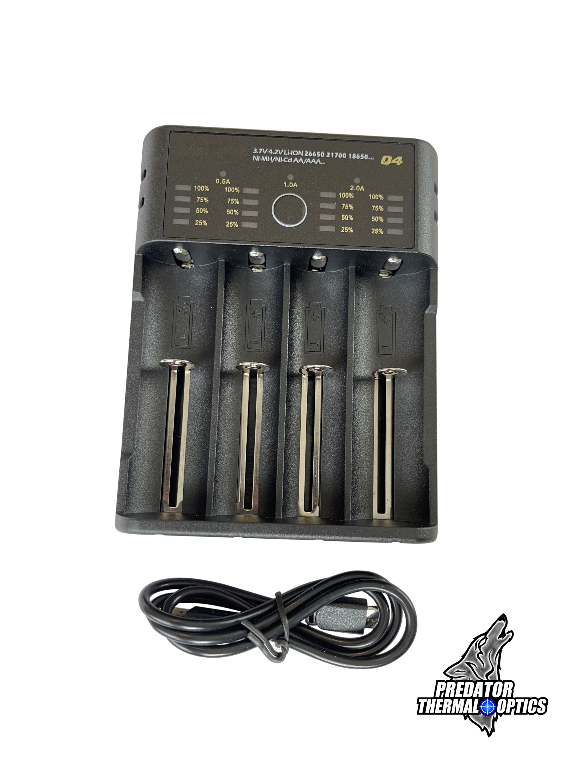 Predator Thermal Optics 4-Port Charger