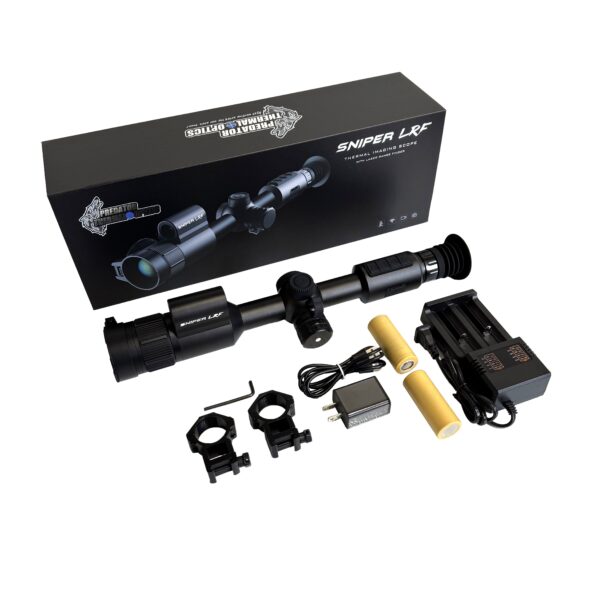 Predator Thermal Optics Sniper LRF 50-384 Laser Rangefinder Thermal Riflescope