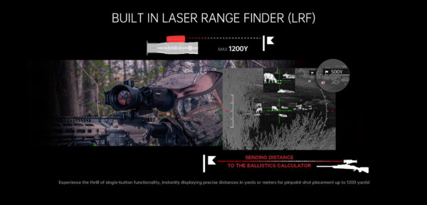 Predator Thermal Optics Mission LRF 35-640 Laser Rangefinder Thermal Riflescope - Image 17