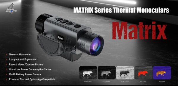 Predator Thermal Optics Matrix 15-384 Thermal Monocular - Image 11